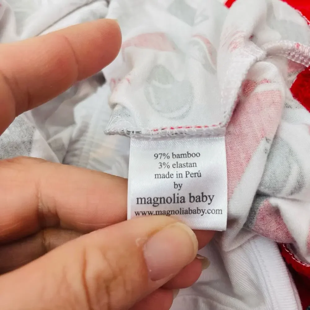 NWT Magnolia Baby Size 4 Red Touchdown Dress